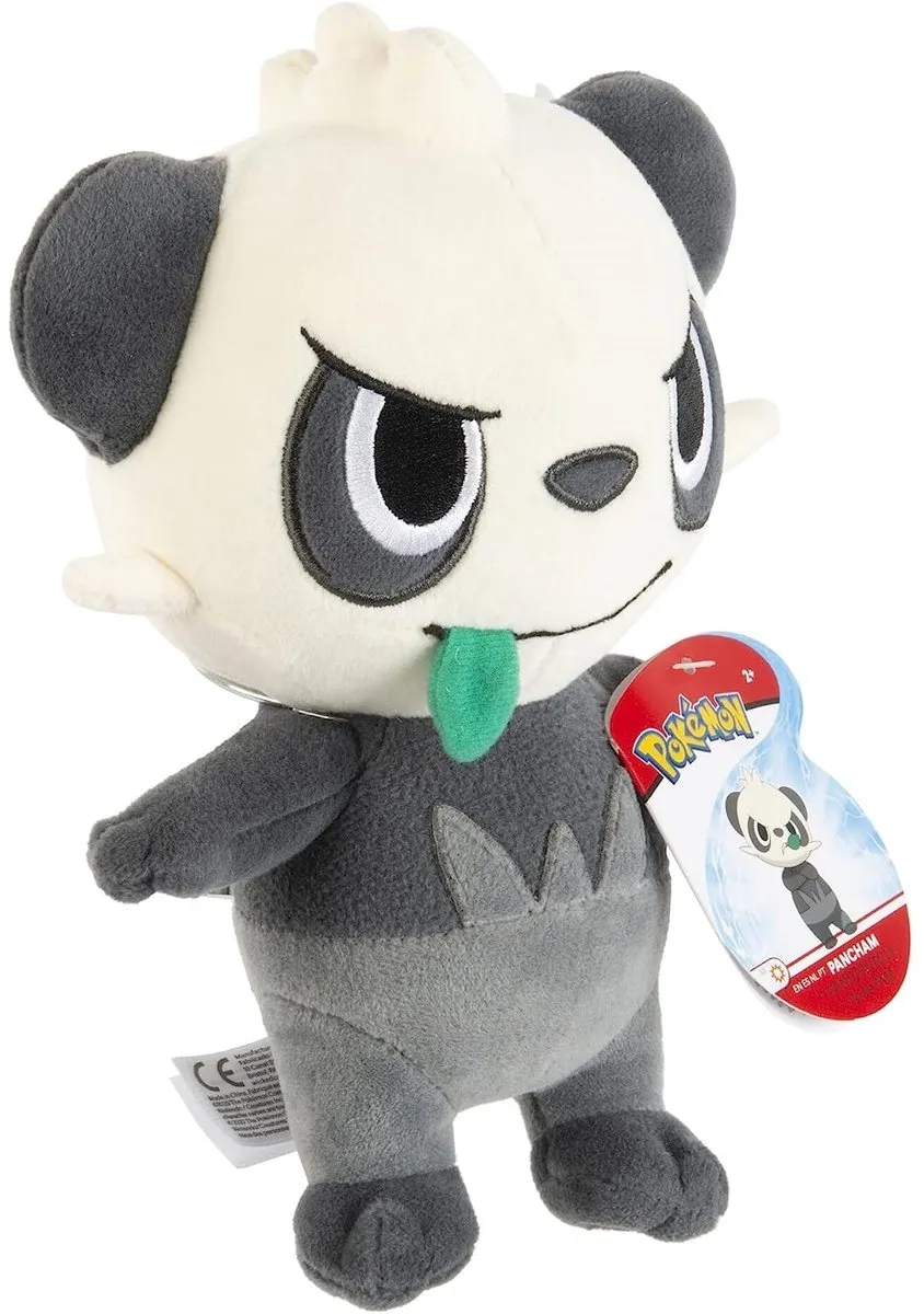 Pokémon Pluche Pancham 20cm - Multicolor