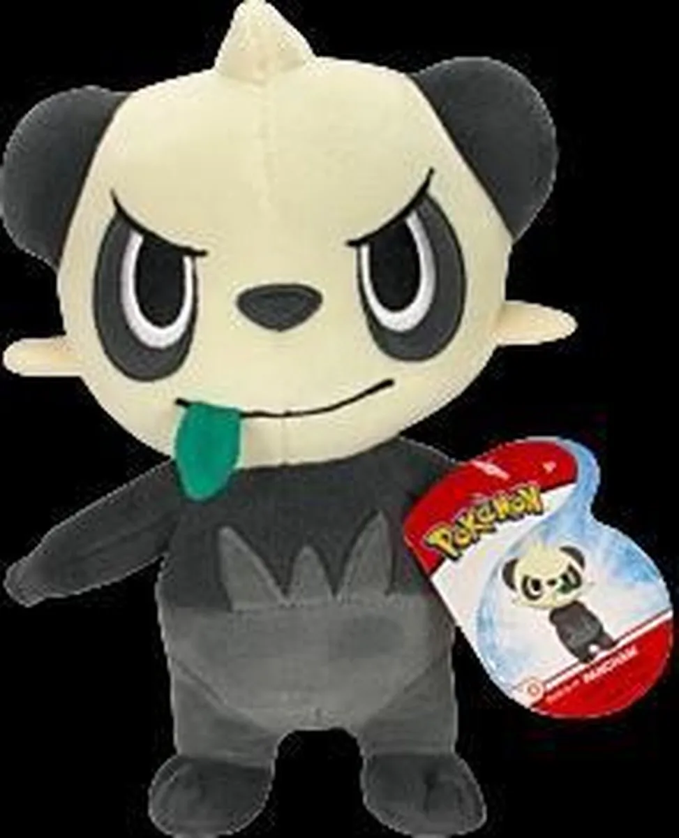 Pokémon Pluche Pancham 20cm - Multicolor