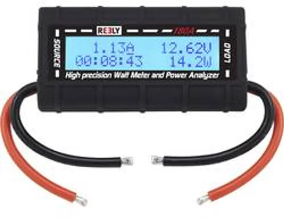 Reely 180 A Wattmeter en Poweranalyzer RE-5631036