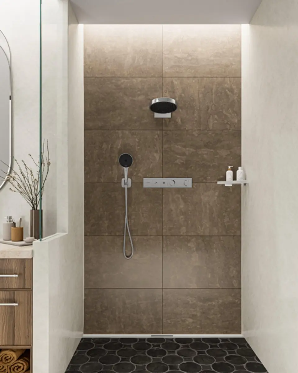 Hansgrohe Rainselect 15380000 Afbouwdeel - Chroom - afbeelding 6 van 6