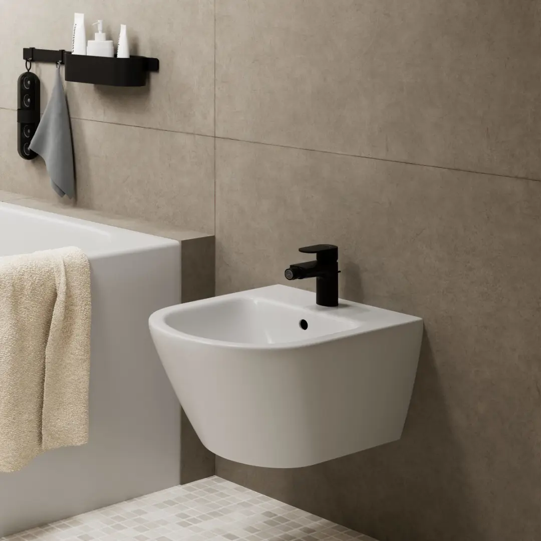 Hansgrohe Vernis Blend bidetkraan 71210670 - Mat Zwart - afbeelding 3 van 6