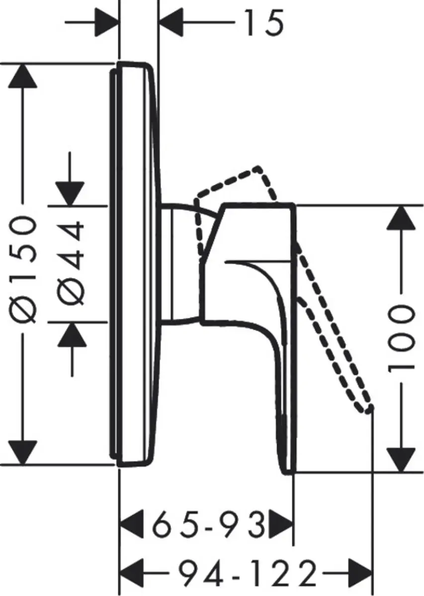 Hansgrohe Rebris E