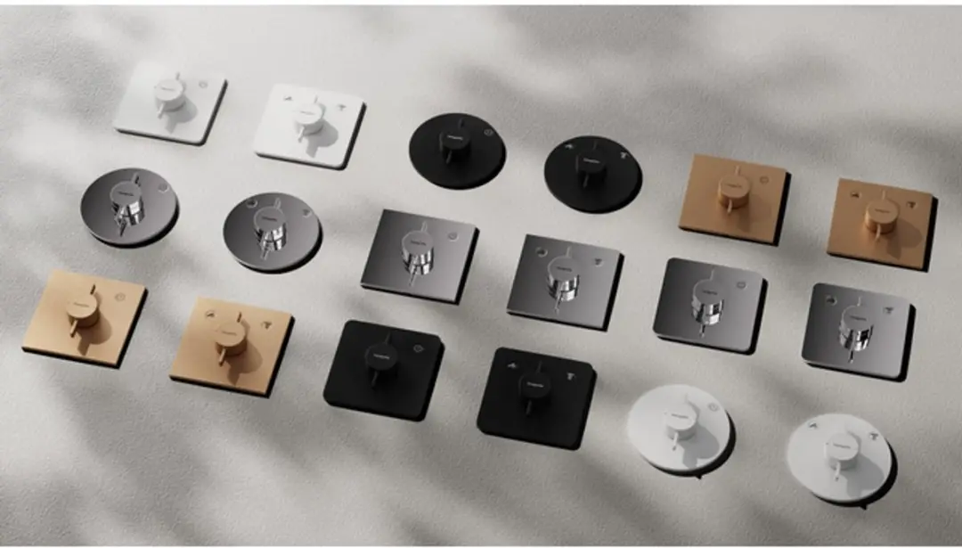 Hansgrohe DuoTurn Q 75414670 Inbouwmengkraan - Mat Zwart - afbeelding 3 van 6