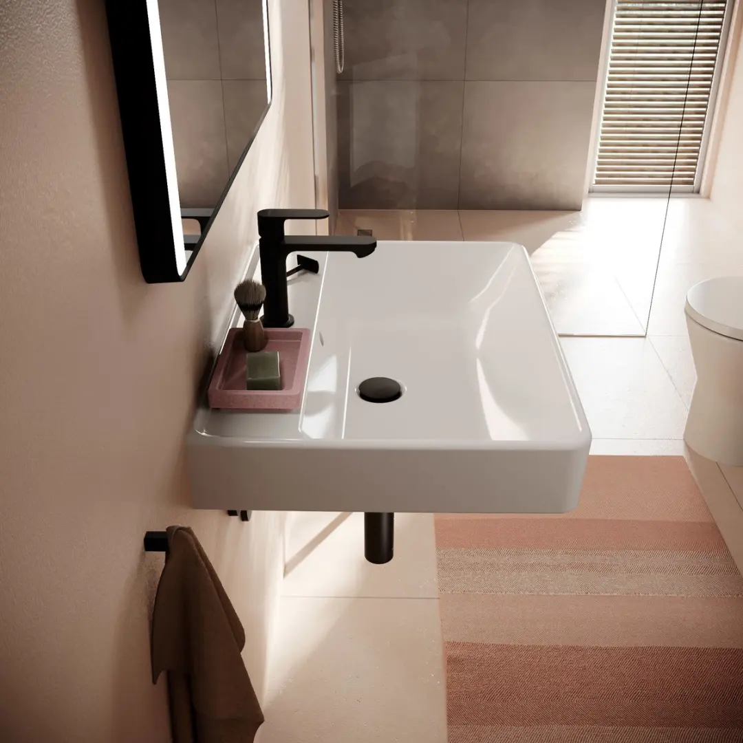 Hansgrohe Xanuia Q Wastafel 60134450 - 65x48cm - Wit - afbeelding 3 van 6