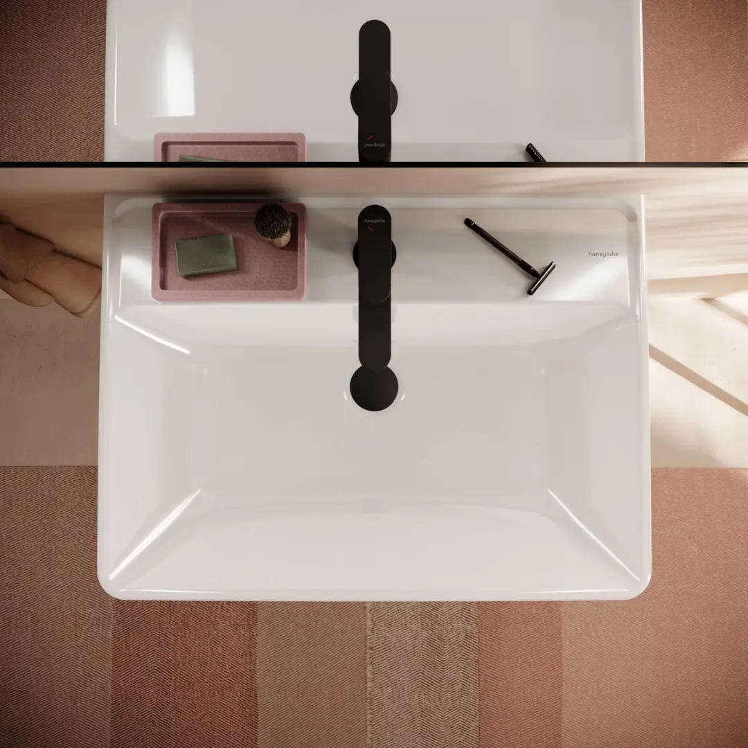 Hansgrohe Xanuia Q Wastafel 60134450 - 65x48cm - Wit - afbeelding 4 van 6