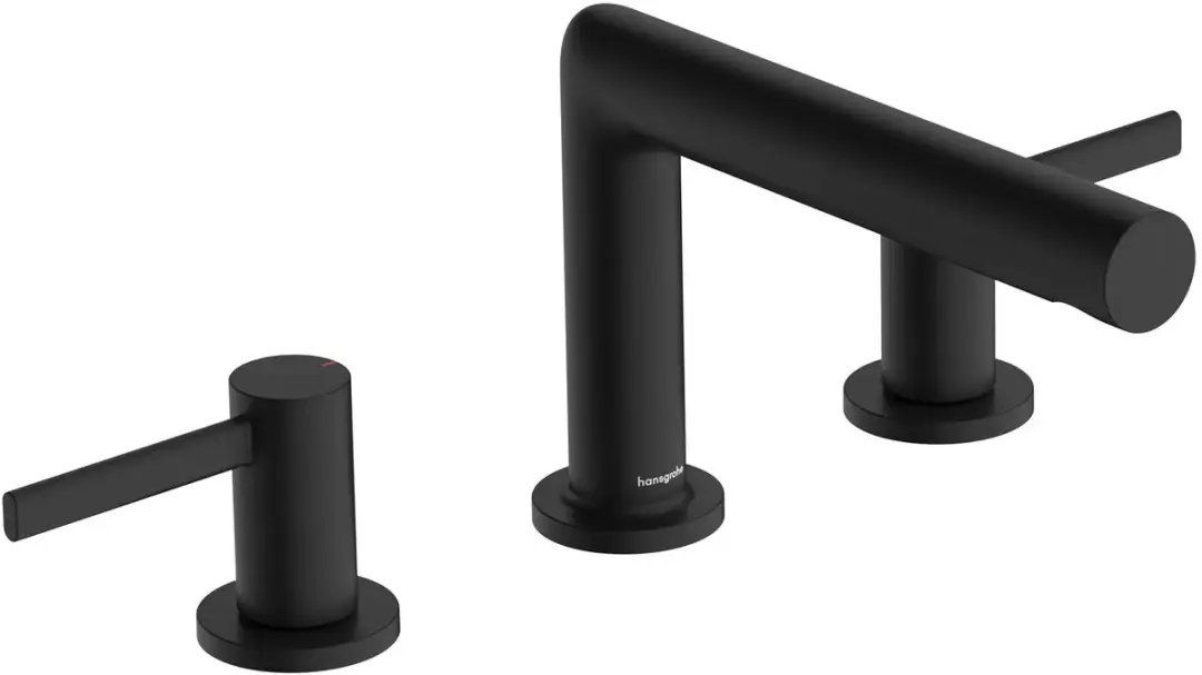 Hansgrohe 3-gats wastafelarmatuur 100 Zesis S