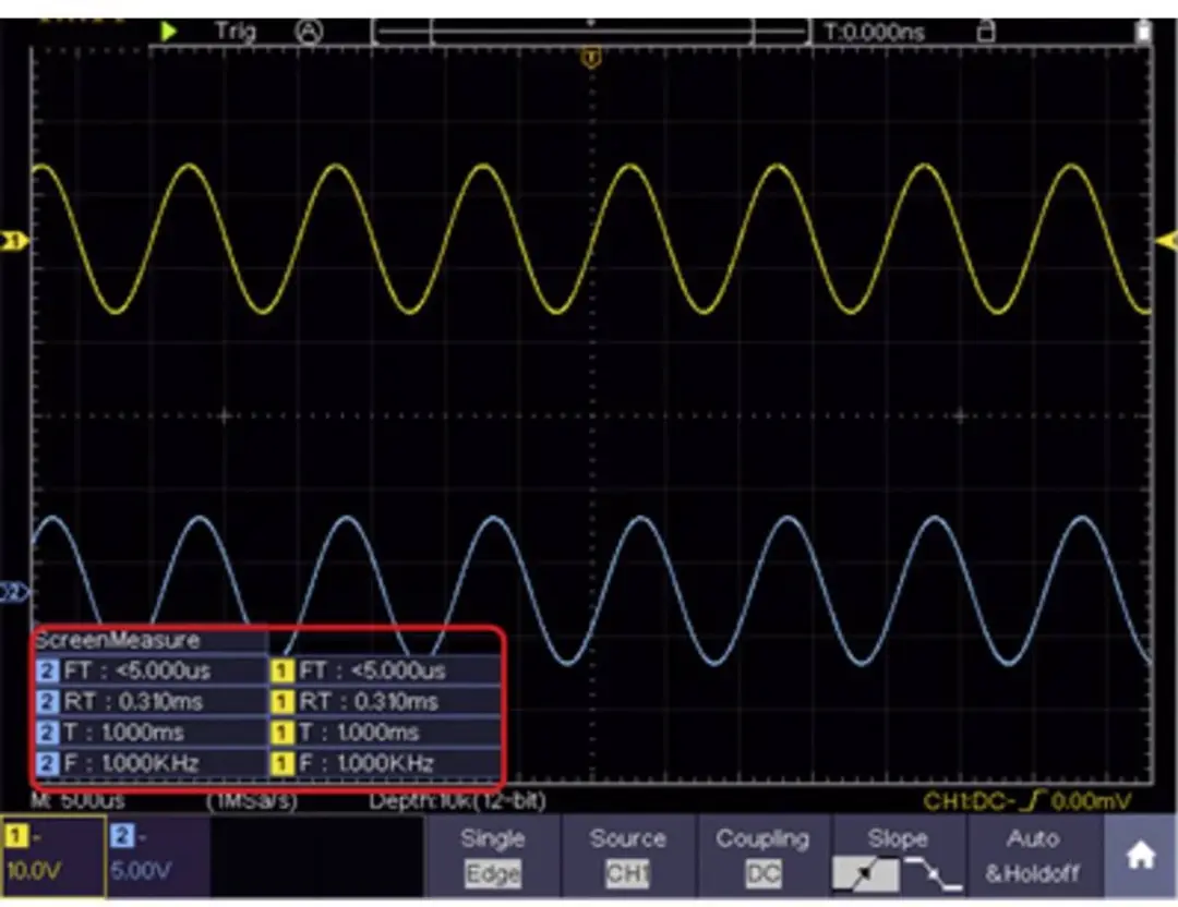 Voltcraft DSO-5072H Handoscilloscoop 70 MHz - 2-kanaals - afbeelding 6 van 6