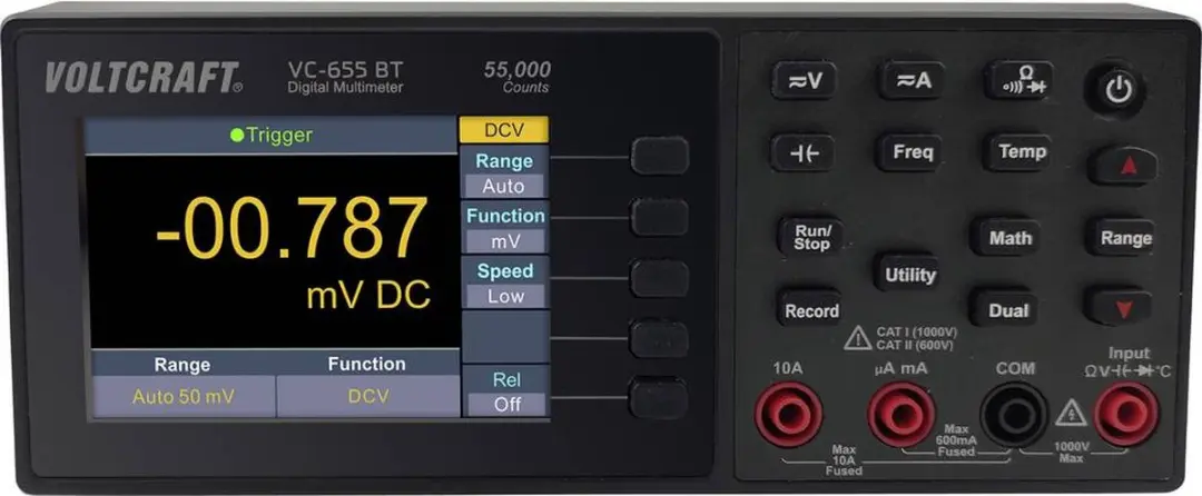 Voltcraft VC-655 BT Bench Multimeter - 55000 counts - afbeelding 4 van 6