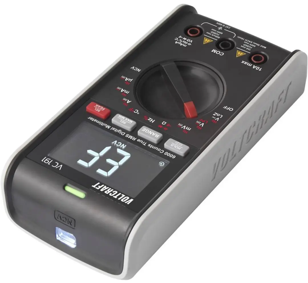 Voltcraft VC191 Multimeter - 6000 counts - afbeelding 3 van 5