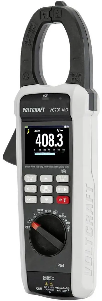 Voltcraft VC791 All-In-One Stroomtang - VC-15078320 - afbeelding 4 van 4