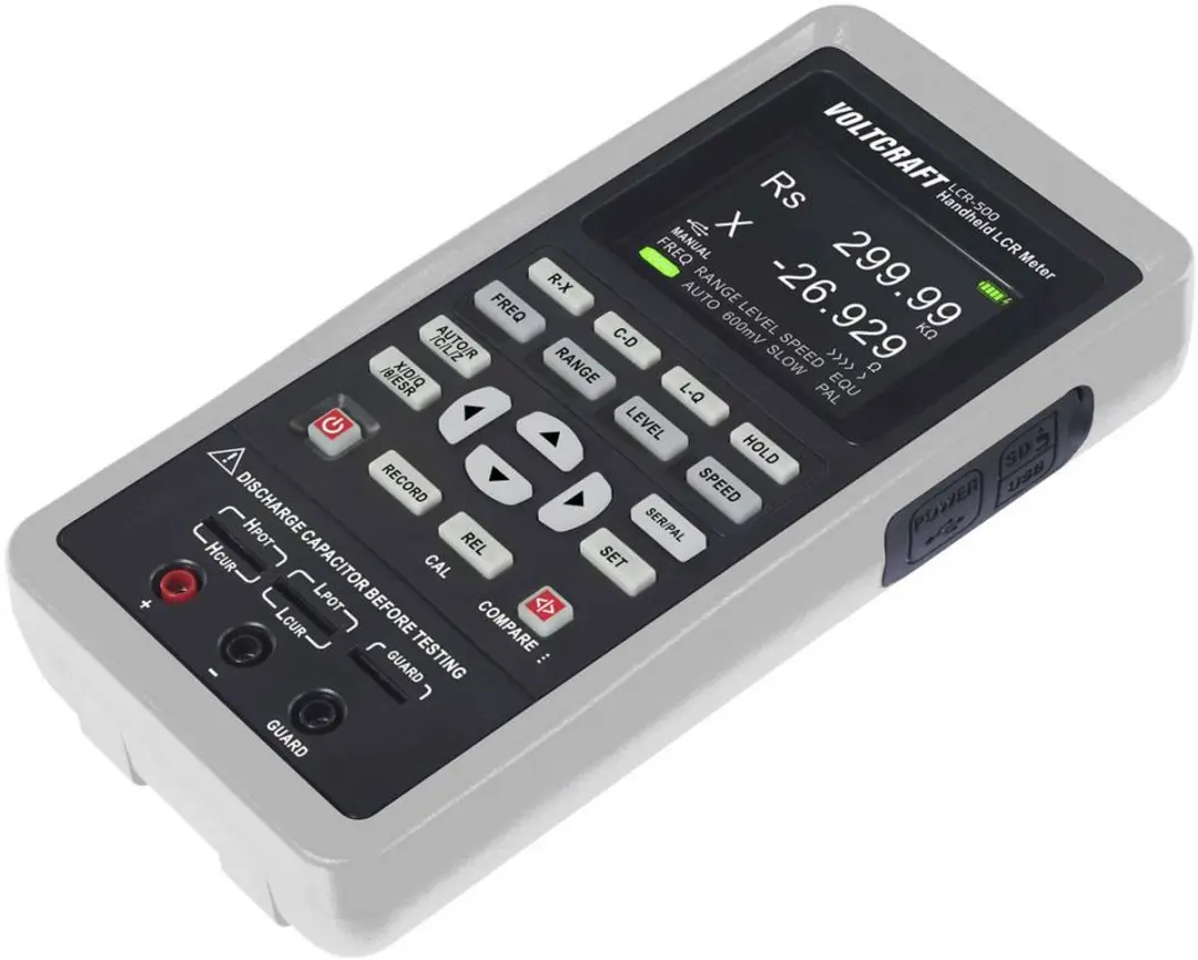 Voltcraft LCR-500 LCR-meter - afbeelding 2 van 4