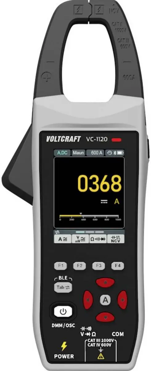 Voltcraft VC-1120 Digitale Stroomtang CAT III 1000V - afbeelding 3 van 6