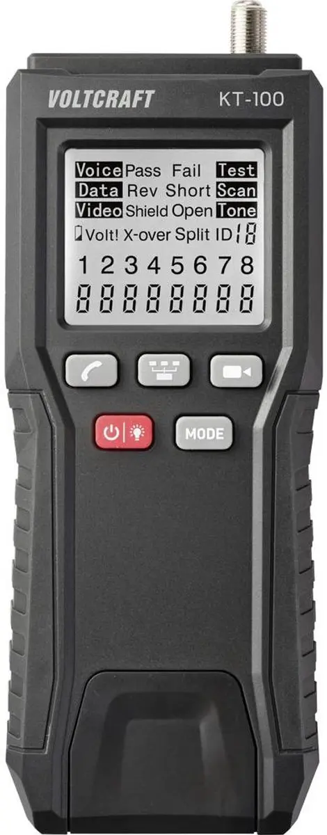 Voltcraft KT-100 VC-17373870 Netwerktester