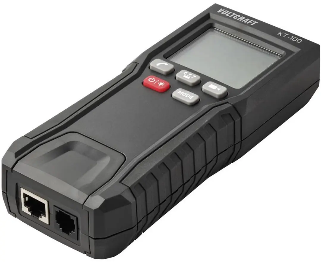 Voltcraft KT-100 VC-17373870 Netwerktester - afbeelding 2 van 5
