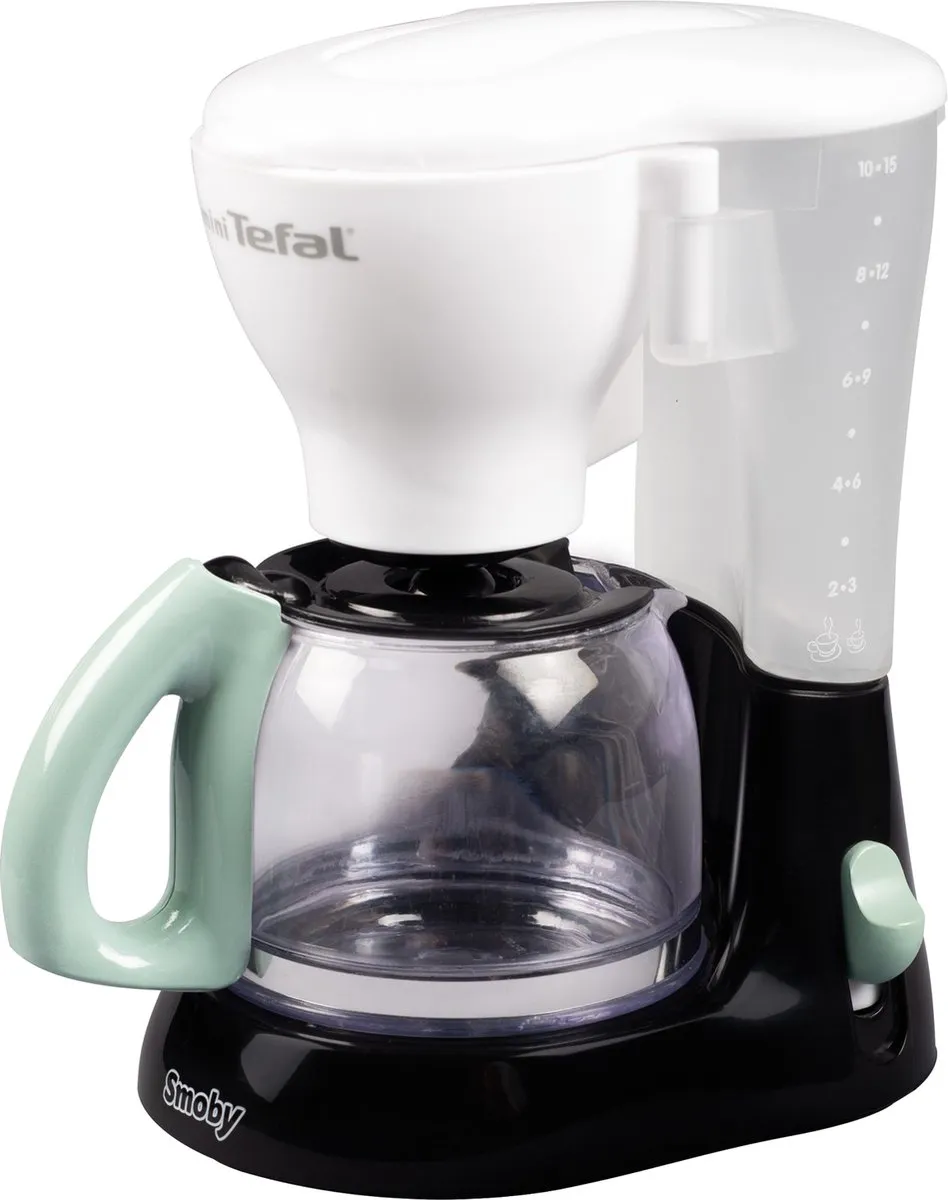 Smoby Tefal Speelgoedkoffiemachine - Zwart
