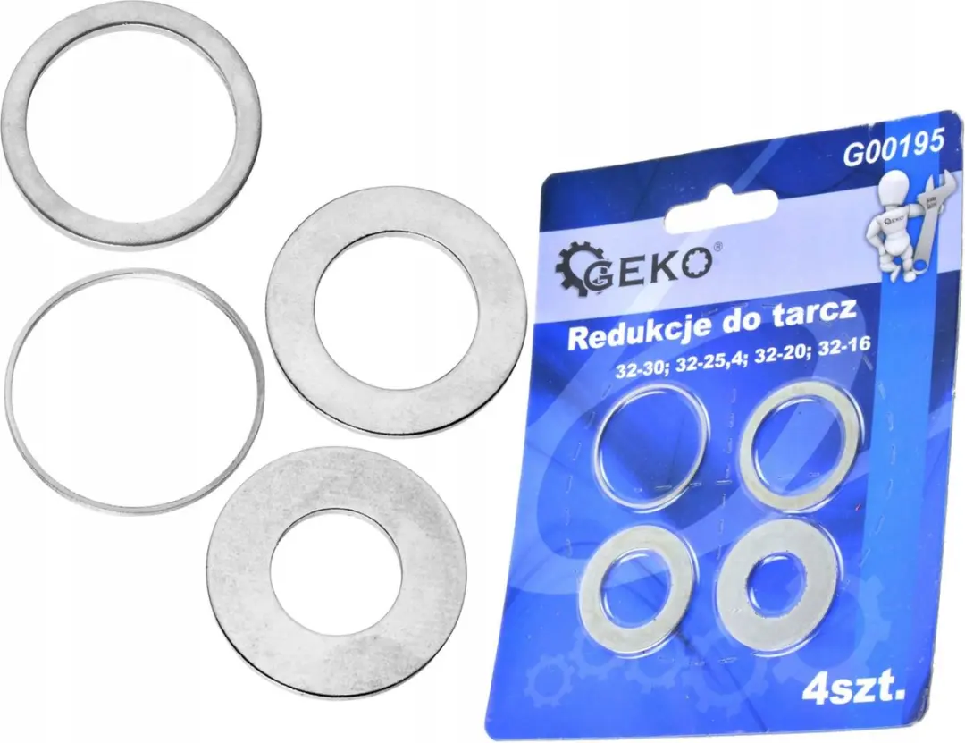 GEKO Reductieringenset - 32 naar 16-30mm - 4 stuks - afbeelding 3 van 6
