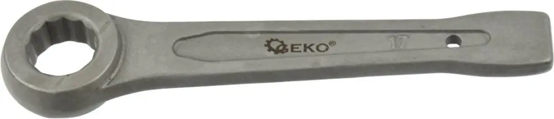 GEKO Slagmoersleutel Ring 17mm - Chroom-Vanadium Staal - afbeelding 4 van 6