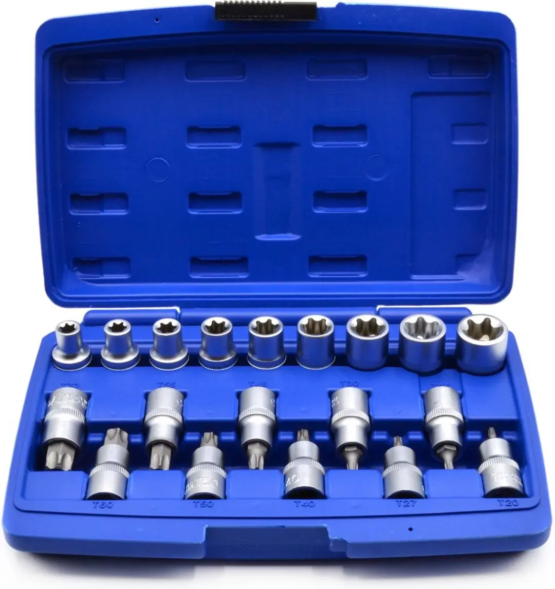 GEKO 19-delige torx en dopsleutelset