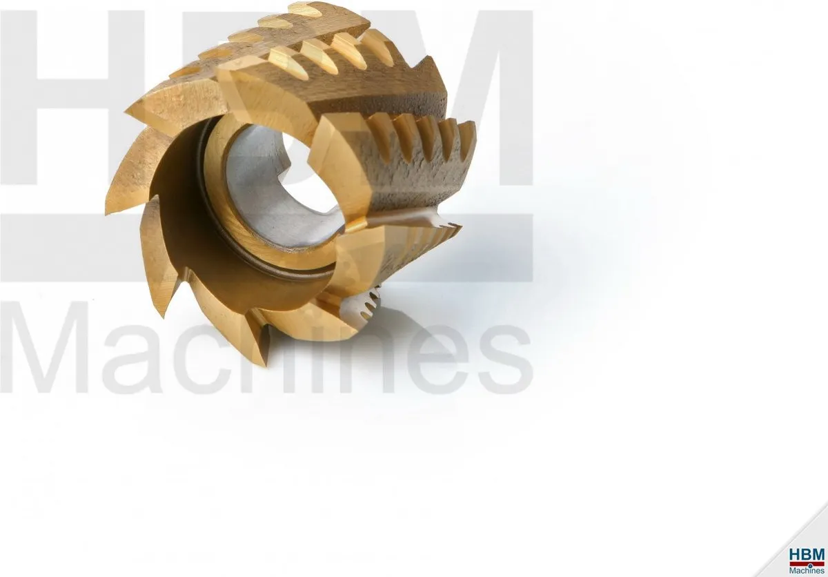 HBM HSS Tin Gecoate Mantelkopfrees 40mm - Metaal - Houten opbergkist