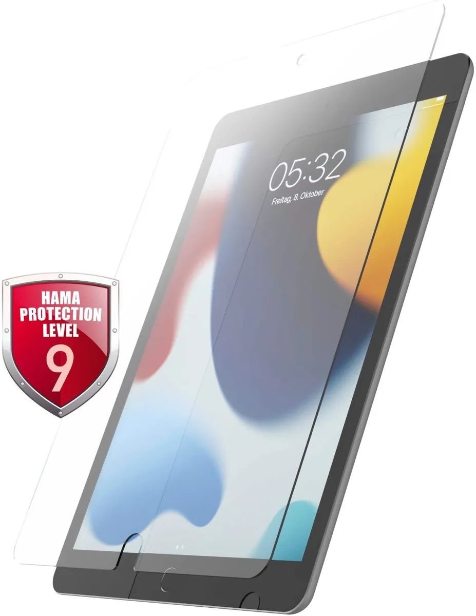 Hama Beschermglas iPad 10.2 (2019-2021) - MPN 00216308 - Transparent