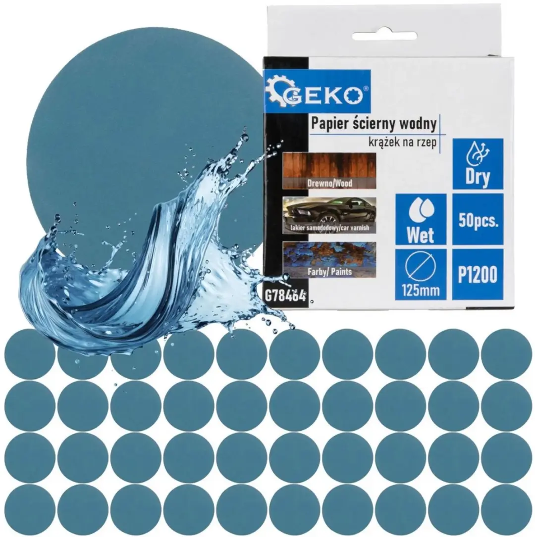 GEKO Waterdichte schuurdiscs