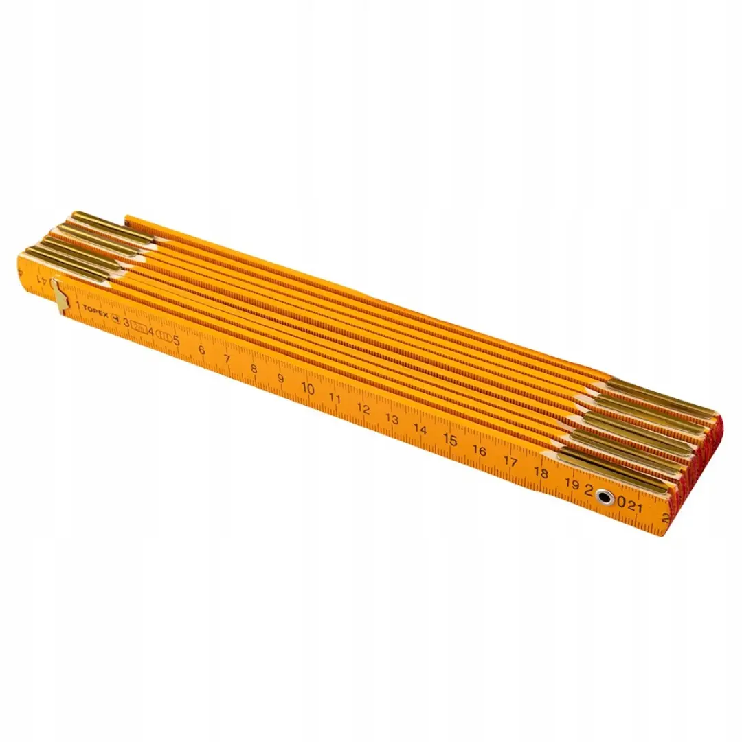 Topex Houten Vouwmeter 2m