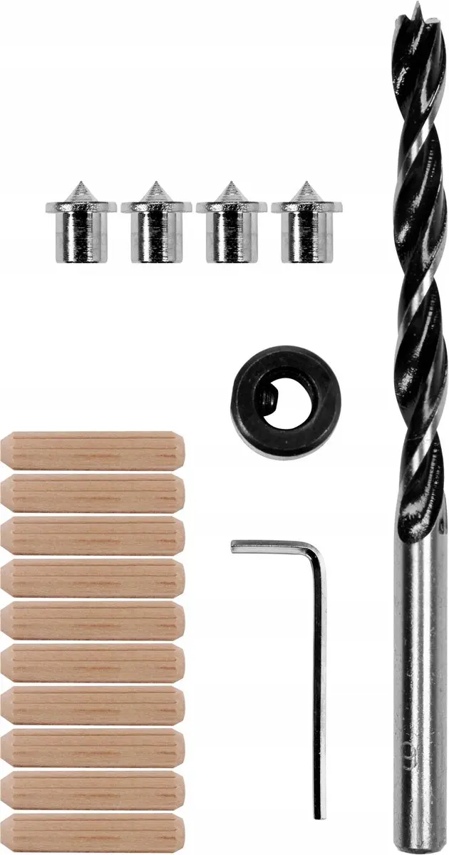 Houten Verbindingsset met 8mm Boor