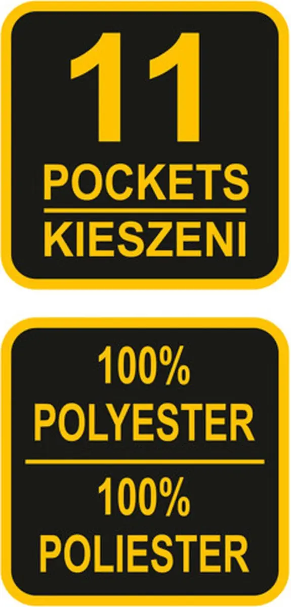 VOREL Gereedschapsriem met vaste zakken polyester - afbeelding 3 van 3