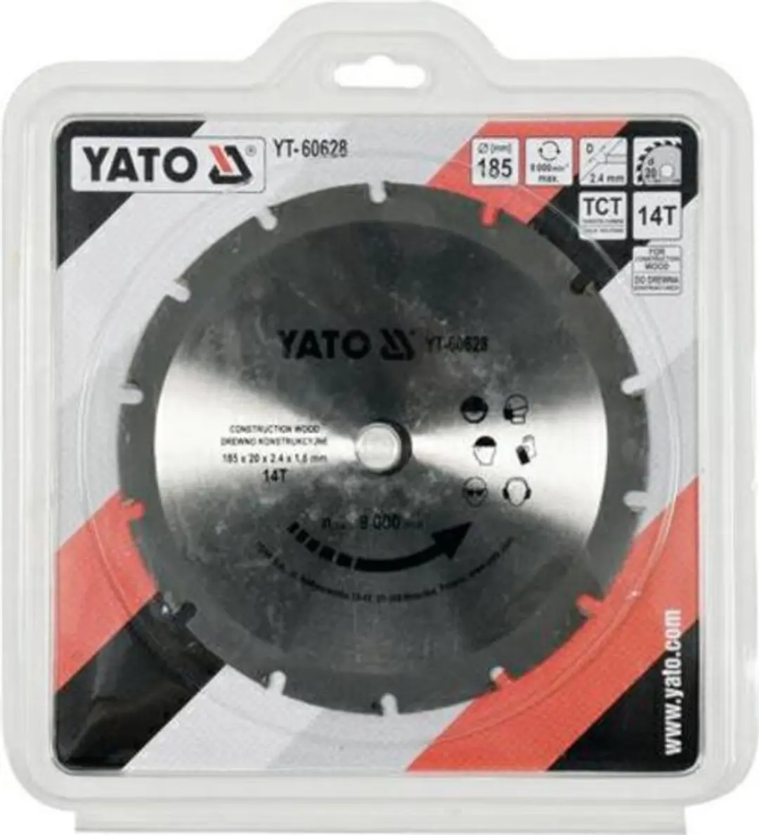 Yato YT-60628 Cirkelzaagblad
