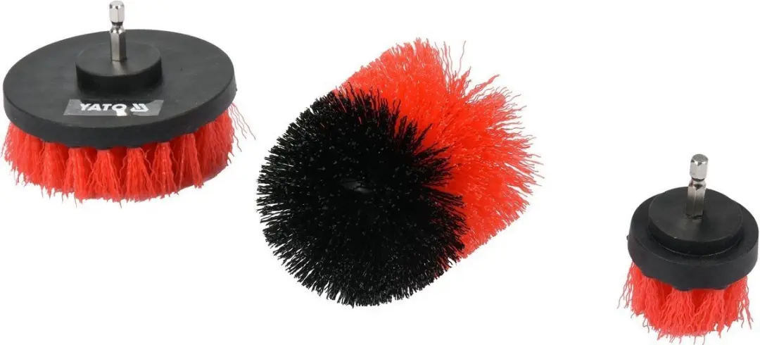 Yato YT-47553 Borstelset - Nylon - HEX - 3st - afbeelding 2 van 5