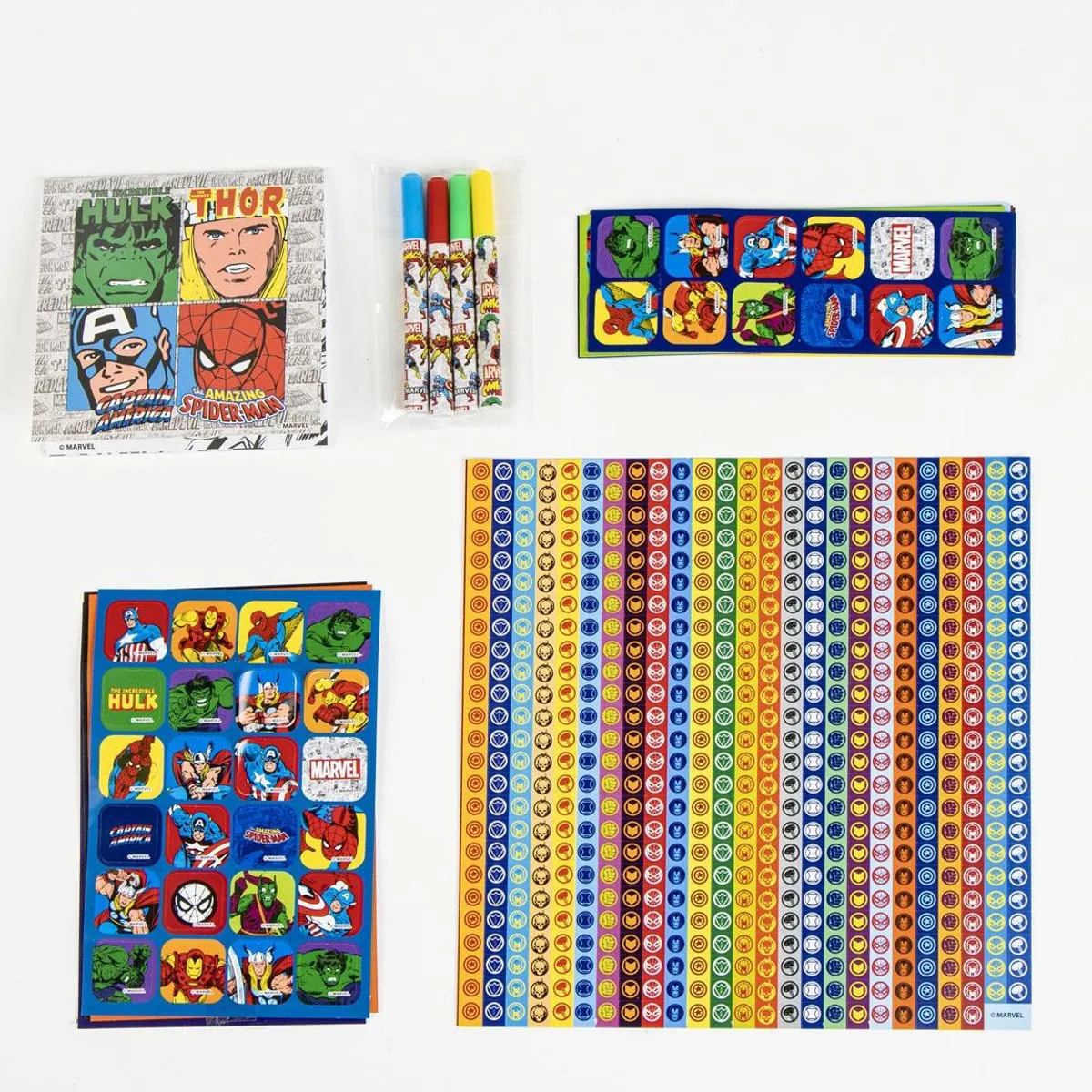 Marvel Avengers Stickerset - 1000 Stickers Multicolor - afbeelding 6 van 6