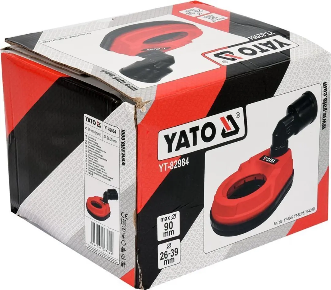 Yato YT-82984 Stofafzuigadapter - Max. Ø90mm - afbeelding 4 van 5