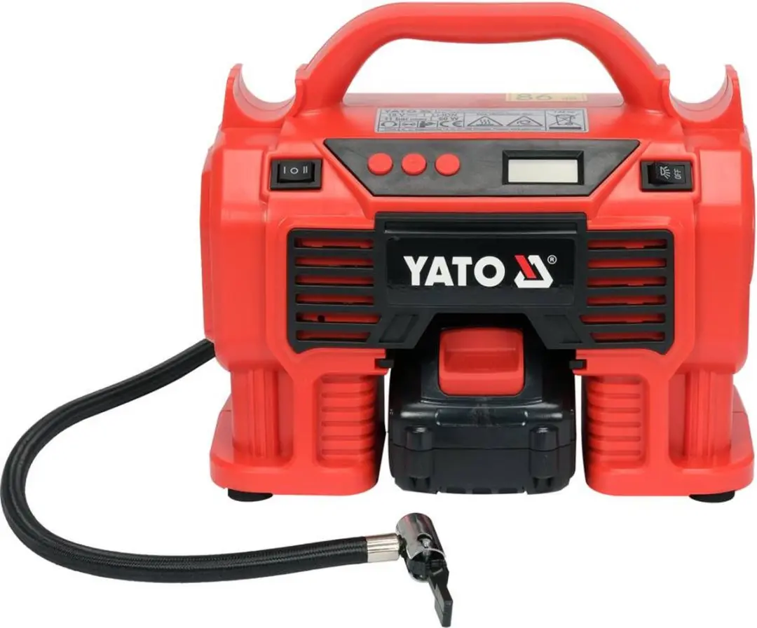 Yato YT-23247 Compacte Compressor - 18V - 11 Bar - 21 L/min - afbeelding 6 van 6