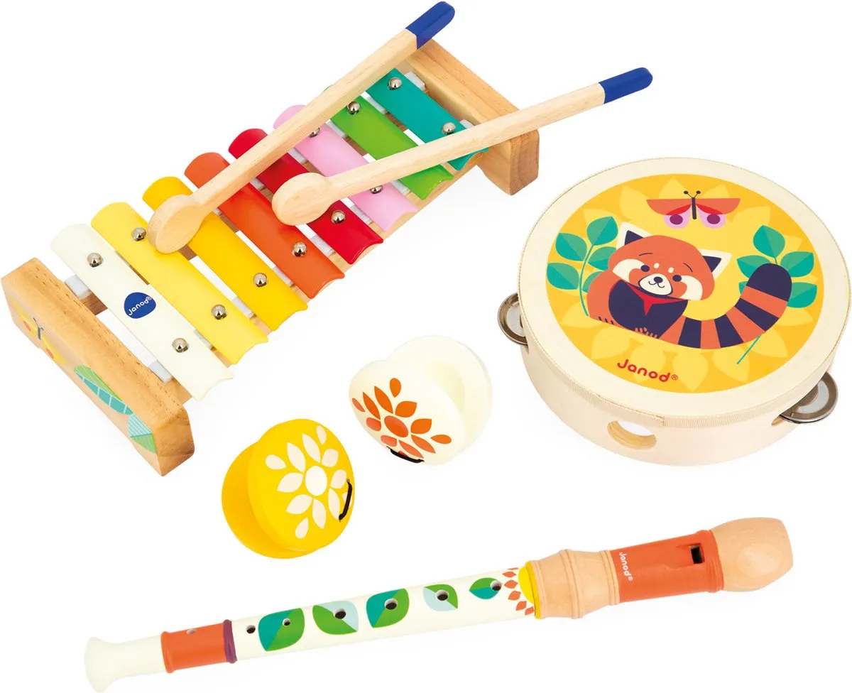 Janod Gioia Muziekinstrumenten Set - 4 Stuks