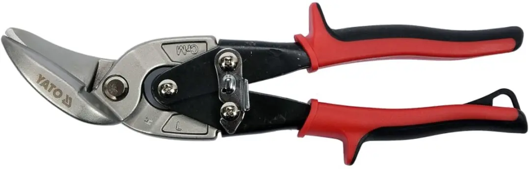 Yato YT-1915 Blikschaar Gebogen Links 235mm
