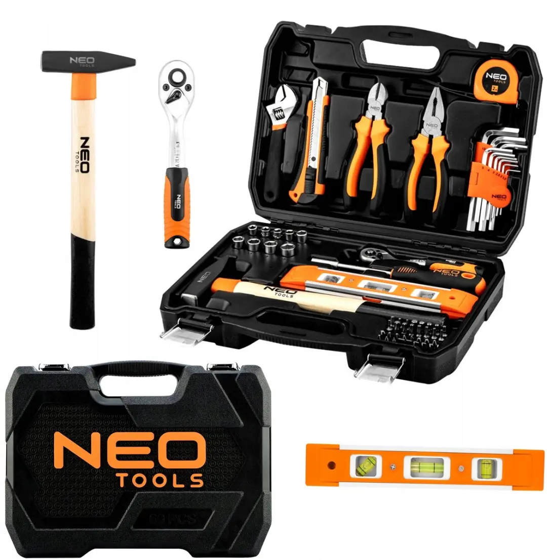 Neo Tools Gereedschapset 60-delig in koffer