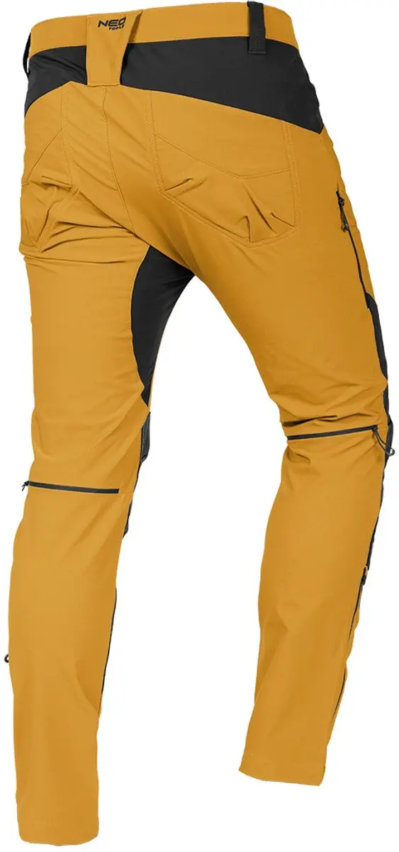 NEO TOOLS Outdoor Werkbroek - 4-Way Stretch - Mosterd - XS - afbeelding 2 van 6