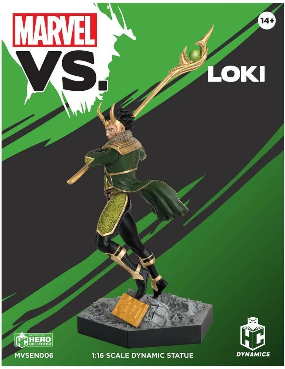 Marvel Loki Resin Statue 1/16 MVSEN006 - 14cm Multicolor