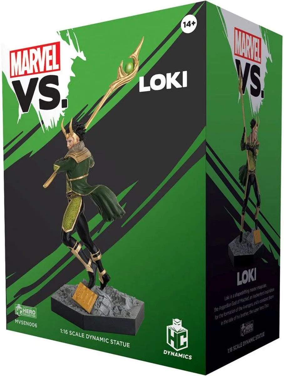 Marvel Loki Resin Statue 1/16 MVSEN006 - 14cm Multicolor