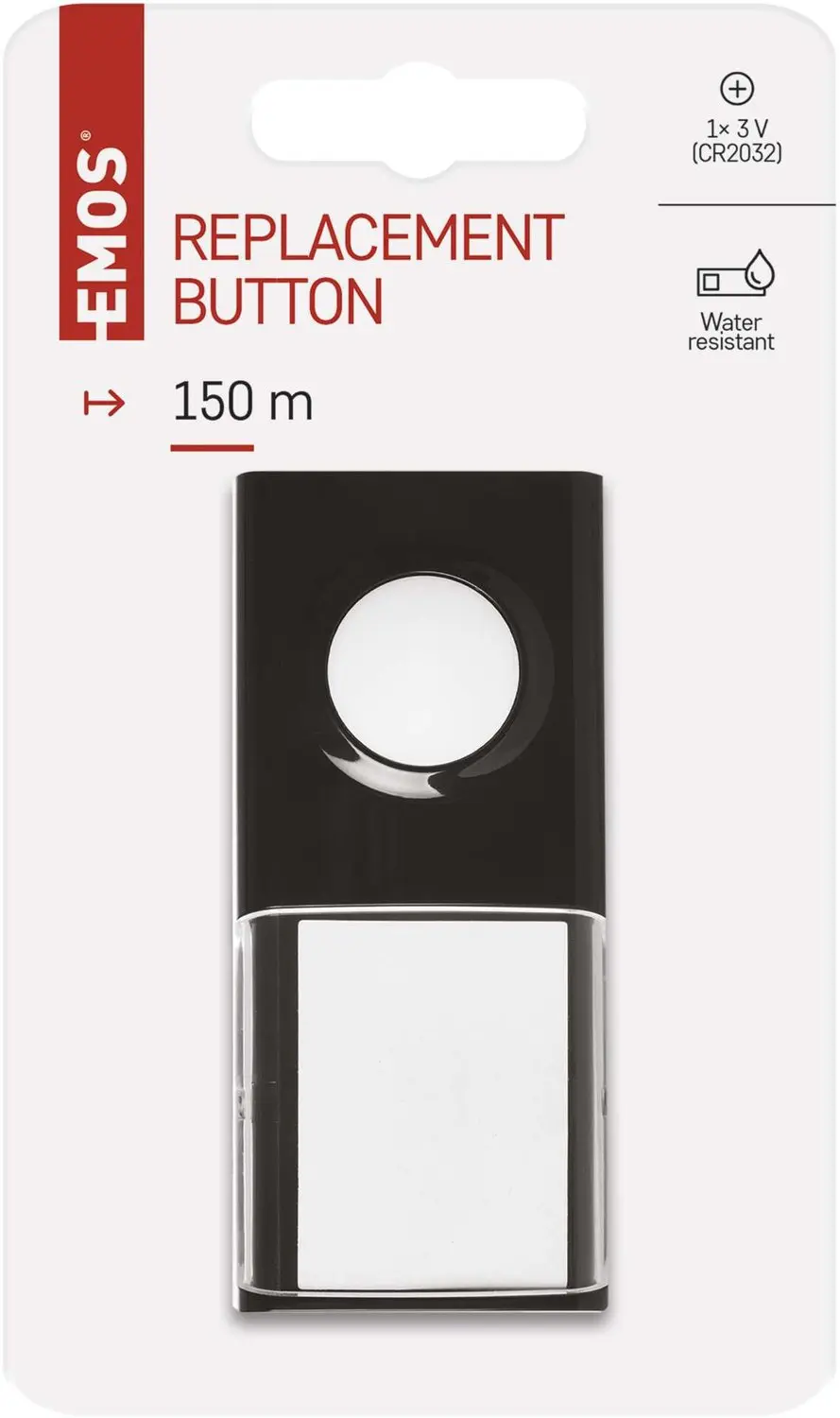 Emos P5727T Buitenbelknop voor P5727 - CR2032 - afbeelding 4 van 5