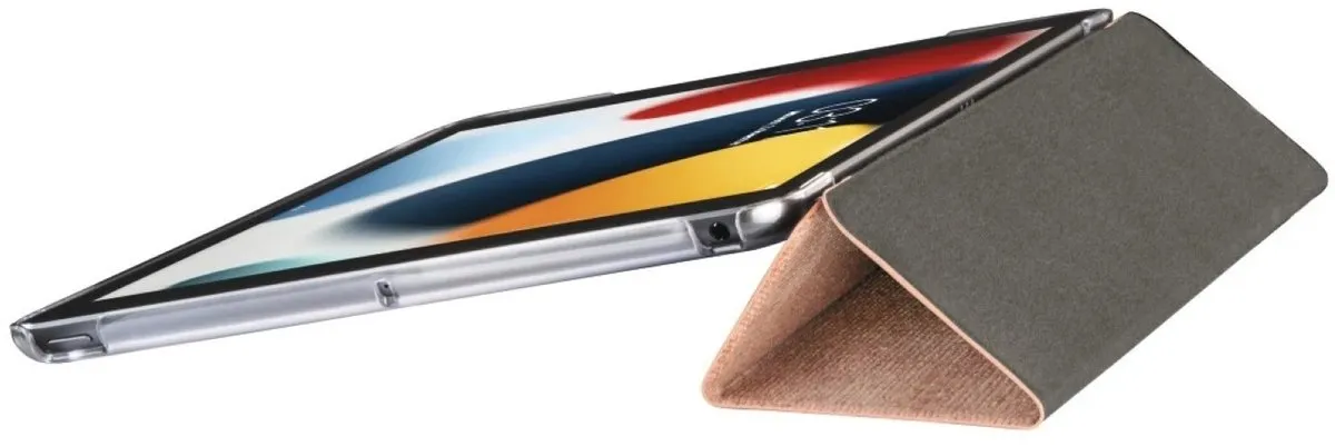 Hama Cali Clear Tablethoes - Apple iPad 10.2" - Perzik - afbeelding 6 van 6