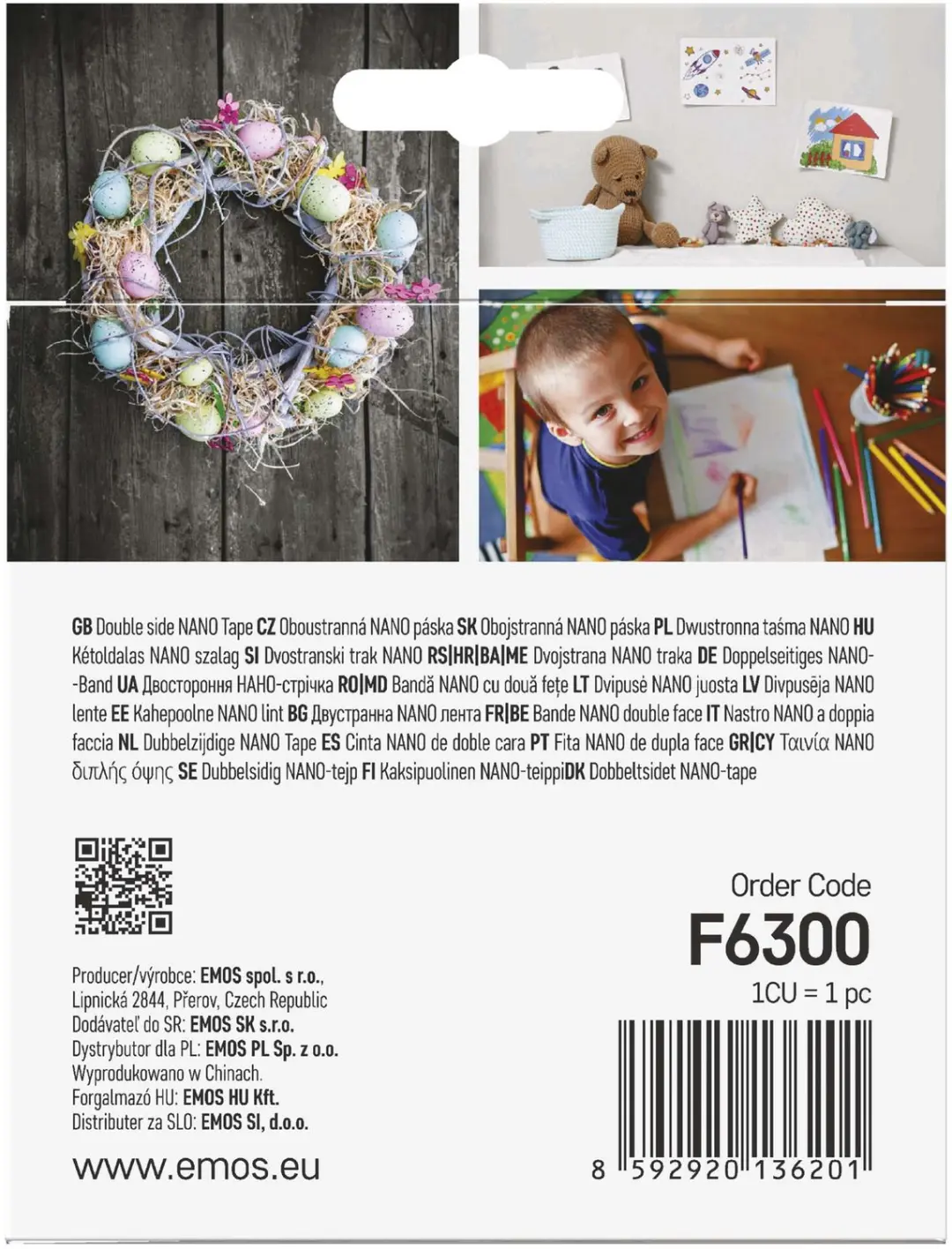 EMOS NANO Dubbelzijdige Tape F6300 - 30 mm / 3 m - Transparant - afbeelding 5 van 6