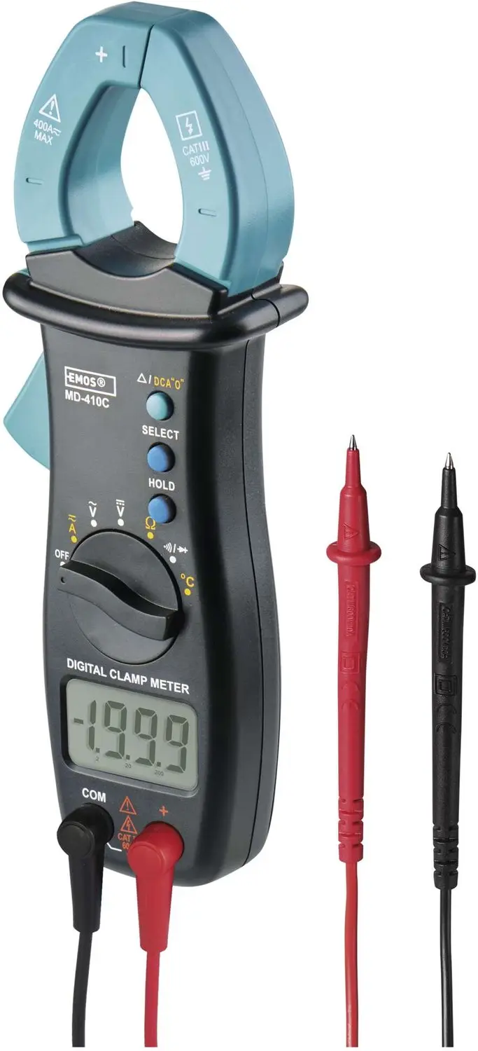 EMOS Tangmultimeter MD-410C, M0400 - afbeelding 3 van 6