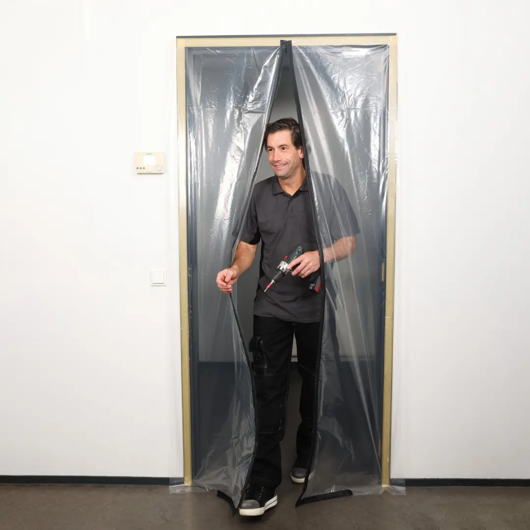 Primacover Magnetic stofdeur A-super handig, geen last meer van rits-deur sluit