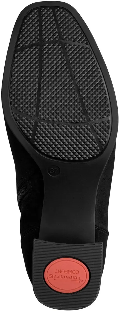 Tamaris Comfort Essentials Dames Enkellaarzen - Zwart - afbeelding 3 van 6