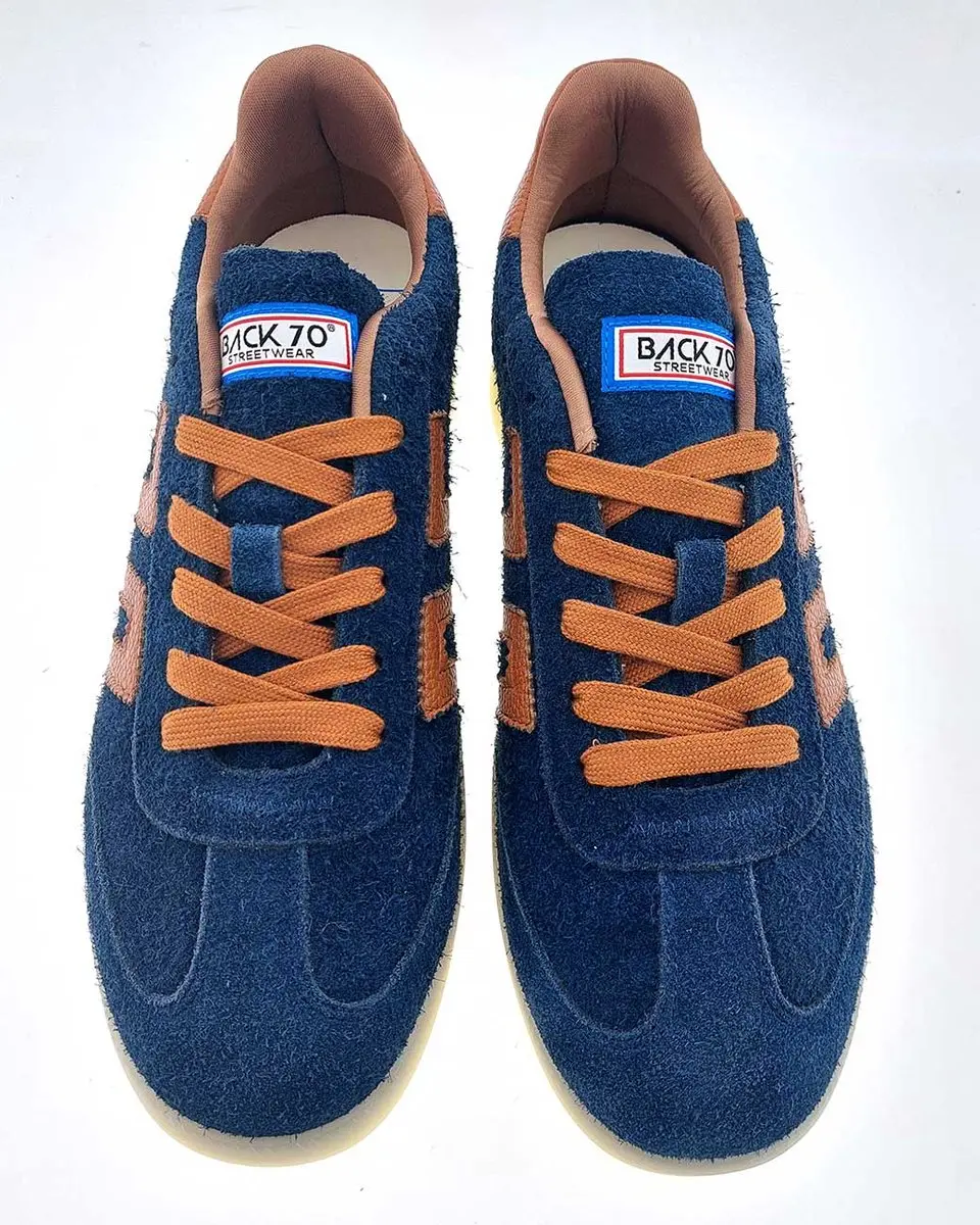 Back 70 Boston Long 01 Heren Sneakers - Blauw - afbeelding 4 van 6