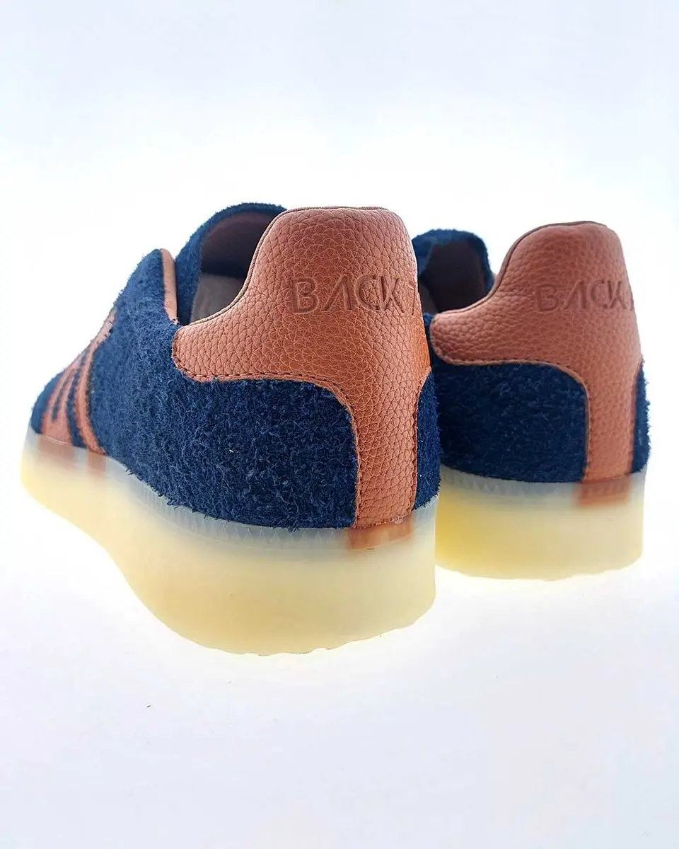 Back 70 Boston Long 01 Heren Sneakers - Blauw - afbeelding 3 van 6