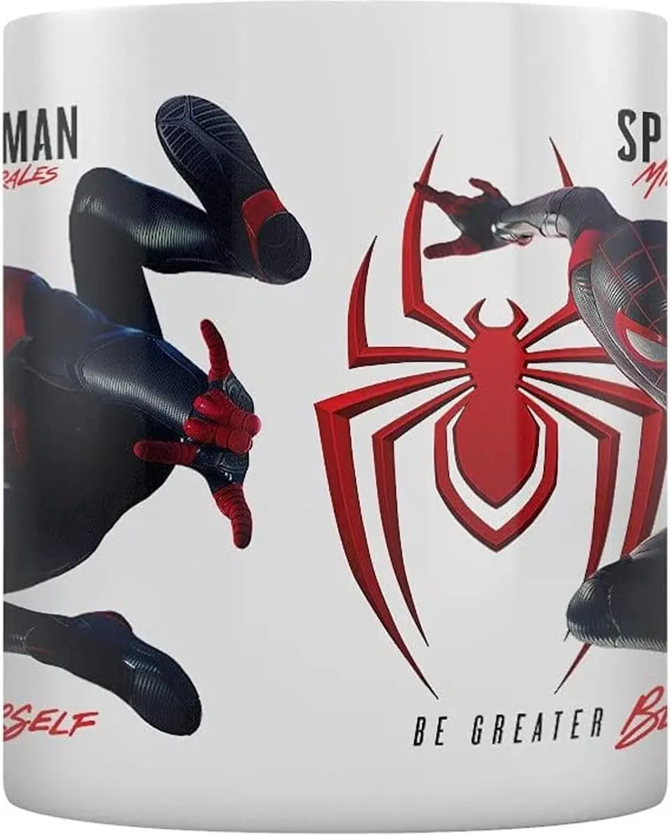 Pyramid Spider-Man Miles Morales Iconic Jump Mok - 315ml - afbeelding 4 van 5