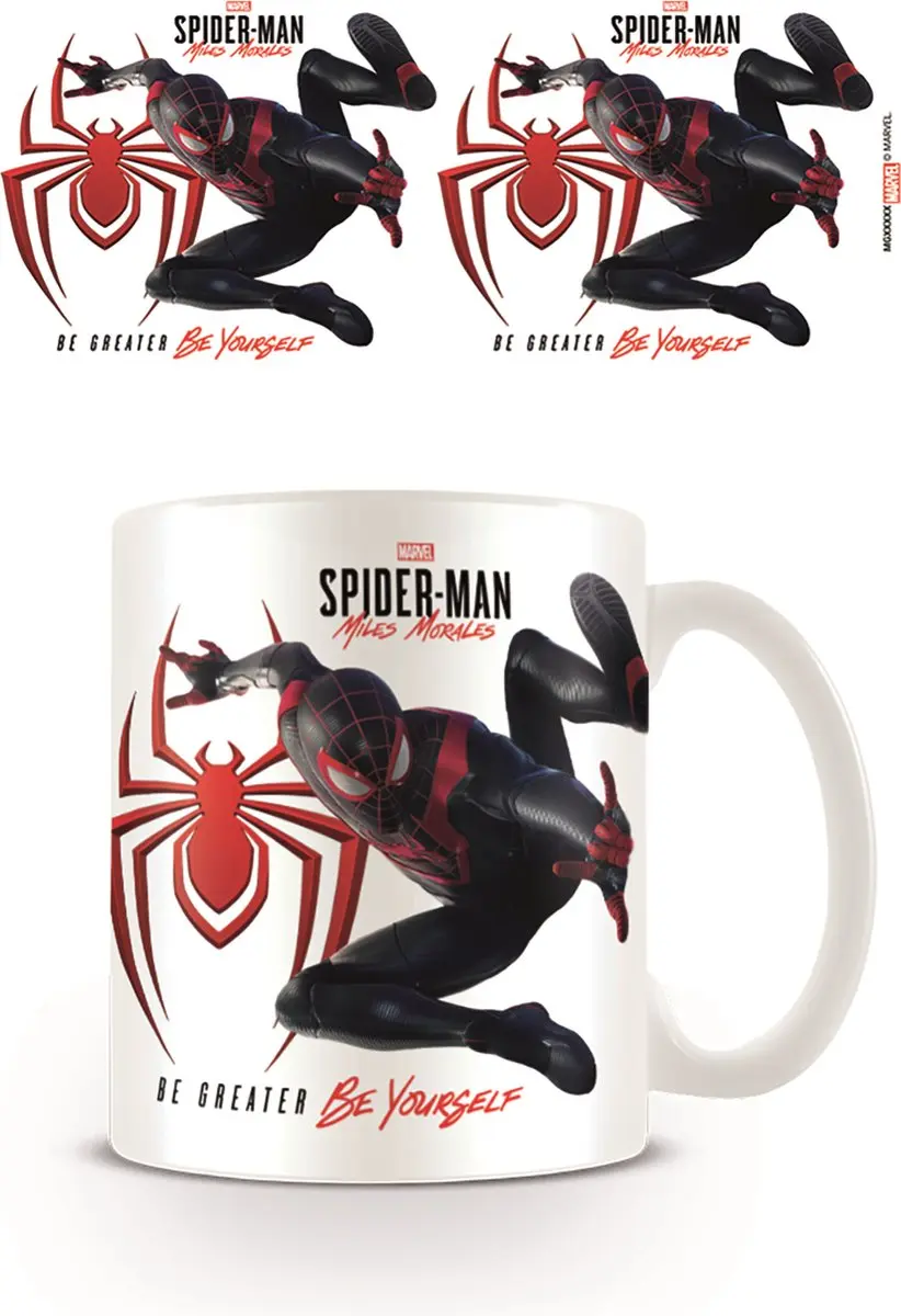Pyramid Spider-Man Miles Morales Iconic Jump Mok - 315ml - afbeelding 2 van 5