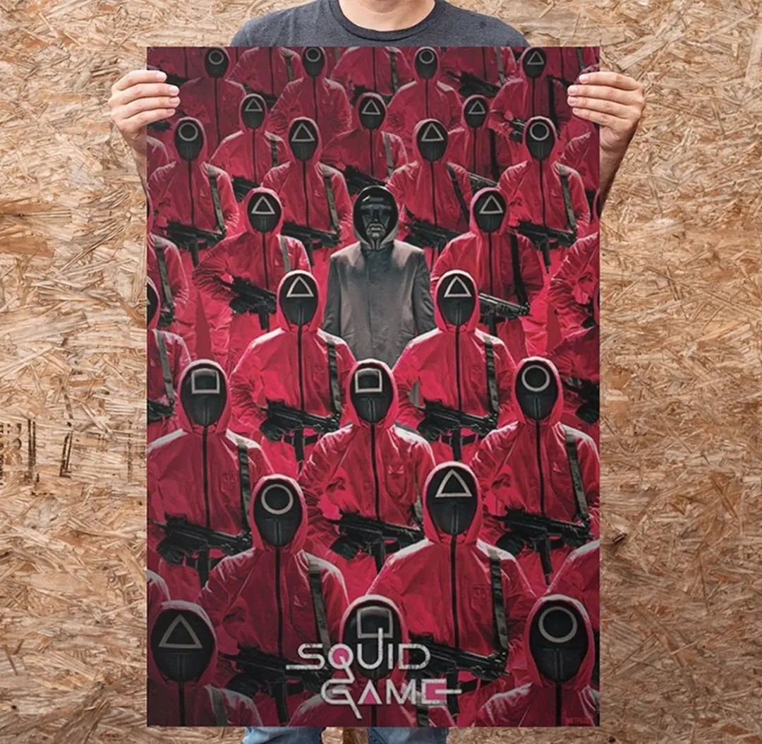 Pyramid Squid Game Crowd Maxi Poster 61x91cm - afbeelding 2 van 3